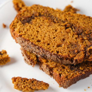 Pumpkin Cinnamon Swirl Bread