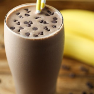 Chocolate Peanut Butter Banana Smoothie