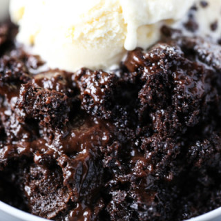 Slow Cooker Chocolate Lava Cake