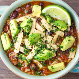 Chrissy Teigen's Vegetable Tortilla Stew