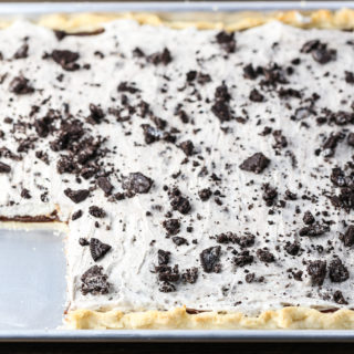 Cookies & Cream Slab Pie