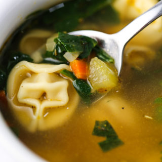 Vegetable Tortellini Soup