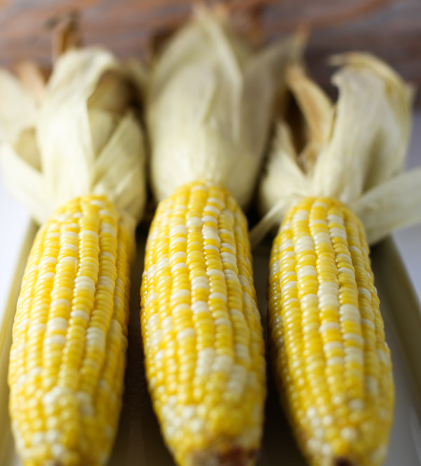 Oven Roasted Corn on the Cob