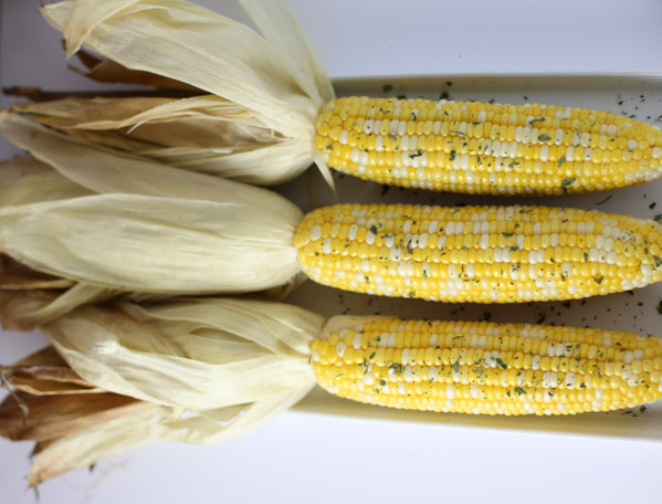 Oven Roasted Corn on the Cob