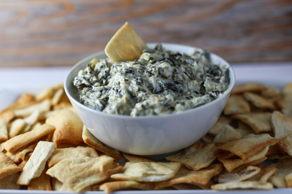 Slow Cooker Spinach and Artichoke Dip