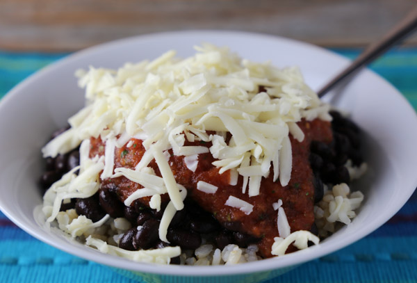 Rice and Black Bean Bowls and Then Some