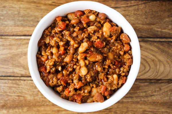 Easy Vegetarian Chili