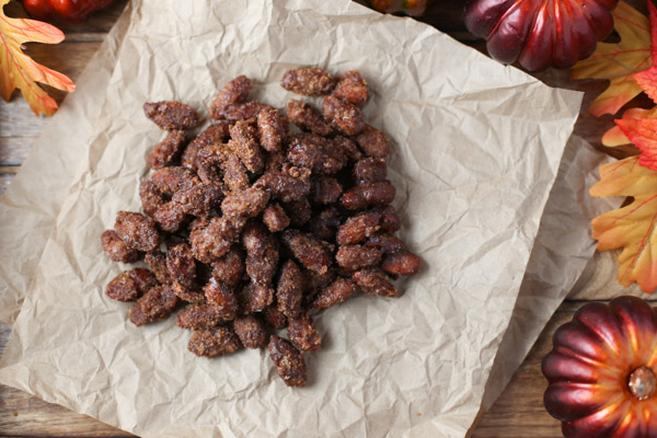Slow Cooker Cinnamon Candied Almonds