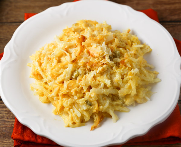 Cheesy Hash Brown Casserole - Tabs & Tidbits