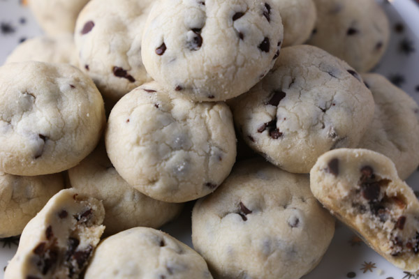 Chocolate Chip Tea Cookies