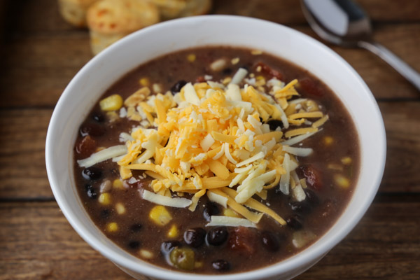 Quick Black Bean Soup