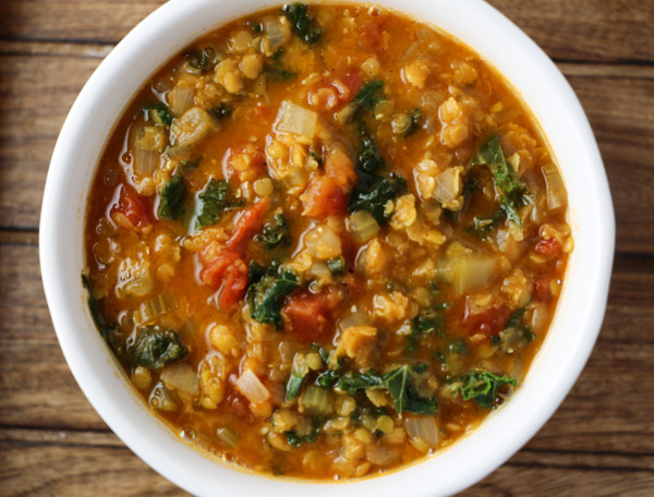 kale lentil soup recipes