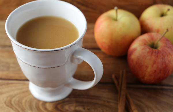 Salted Caramel Apple Spiced Cider