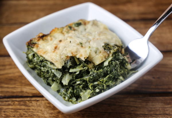 Spinach Gratin