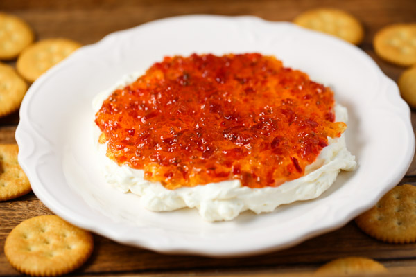 Cream Cheese & Red Pepper Jelly