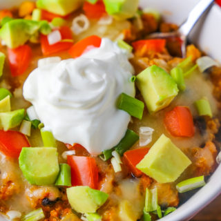 Slow Cooker Enchilada Quinoa