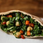 Spinach and Chickpea Tapas