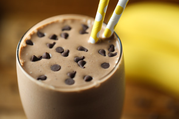 Chocolate Peanut Butter Banana Smoothie