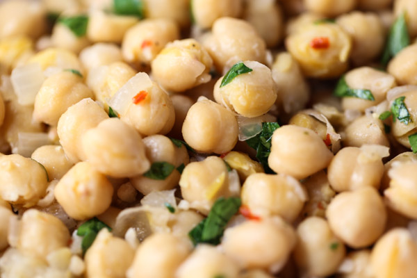 Skillet Chickpeas