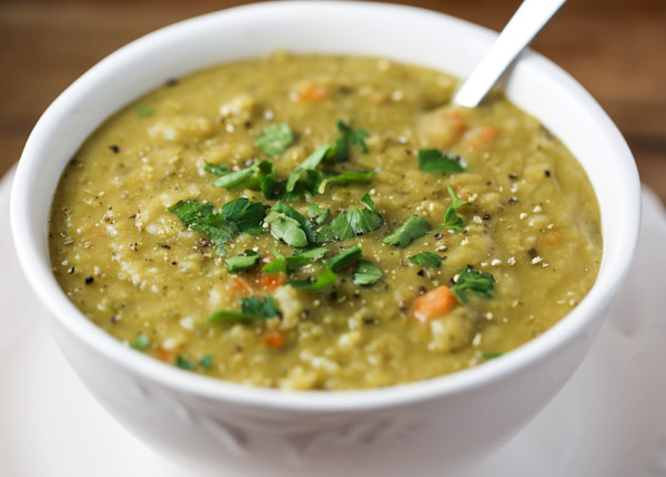 Slow Cooker Split Pea Soup