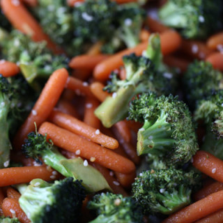 Asian Roasted Carrots & Broccoli