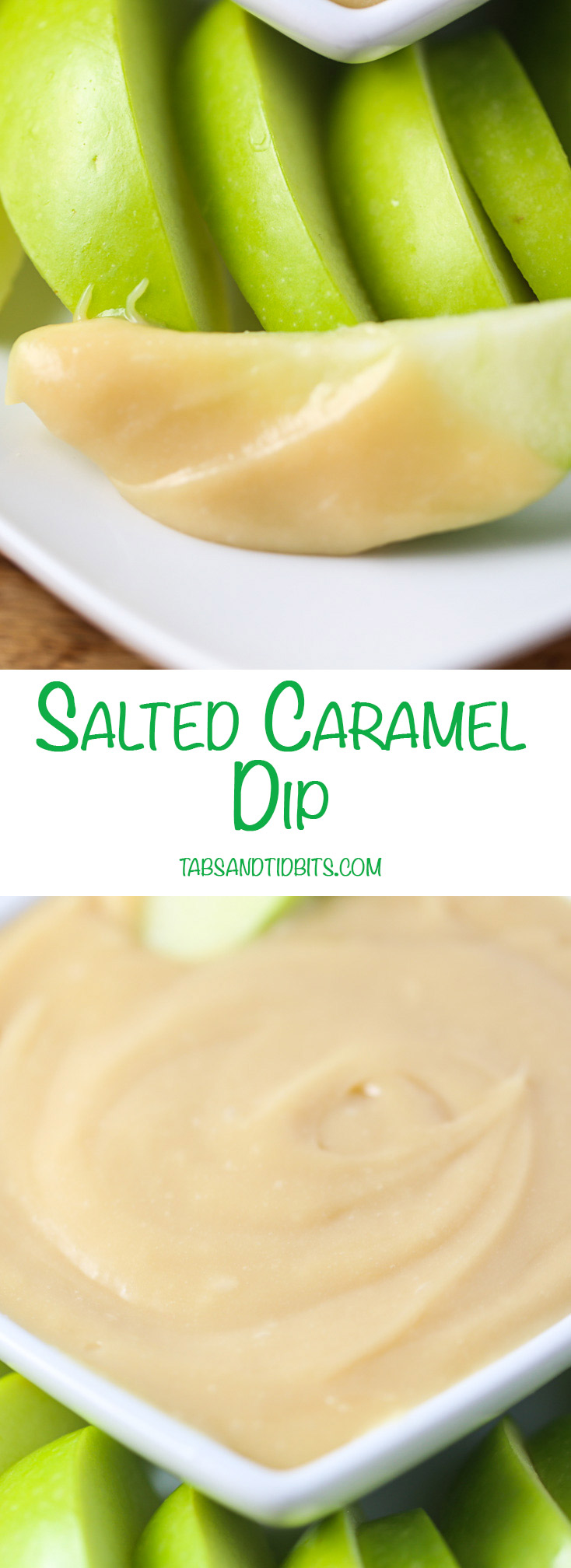 Salted Caramel Dip - This dip comes together in less than 10 minutes!