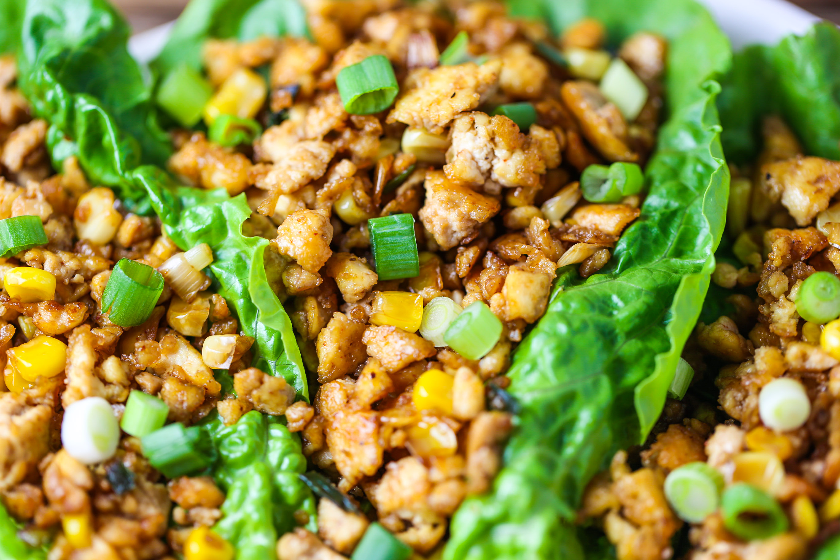 Tofu Lettuce Wraps