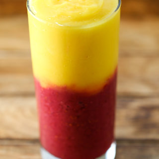 Raspberry Mango Sunrise Smoothie