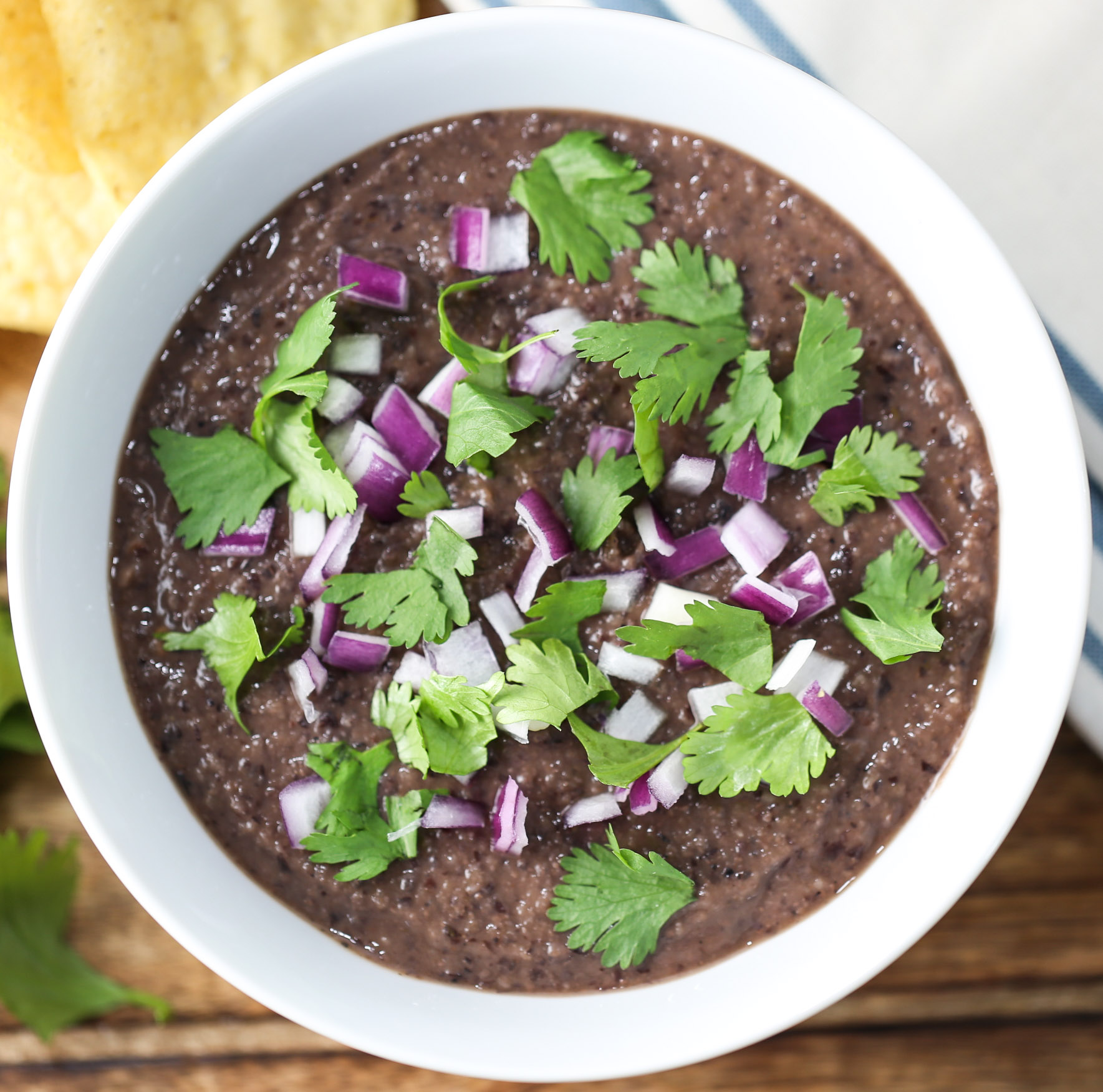 Weeknight Black Bean Soup