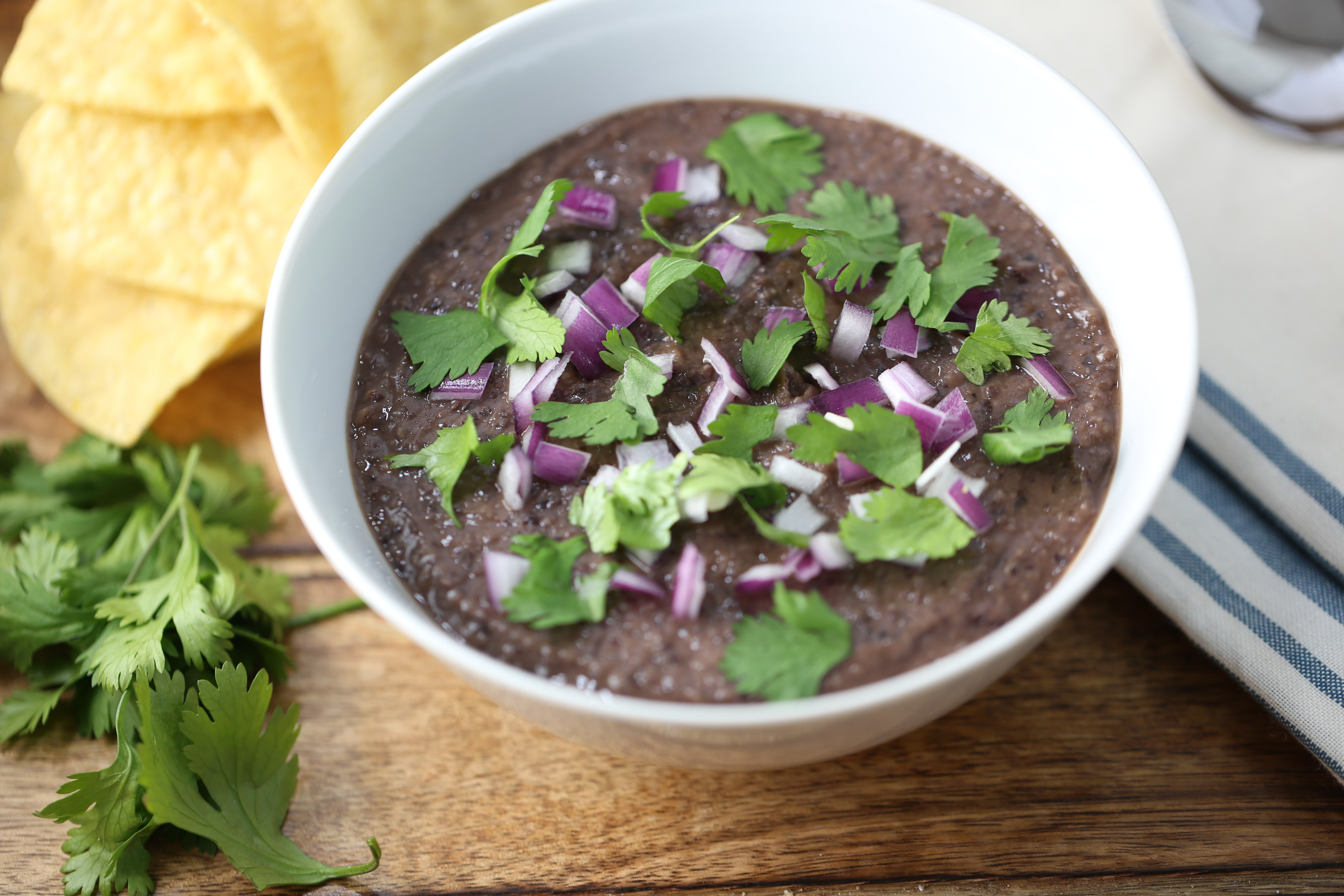 Weeknight Black Bean Soup