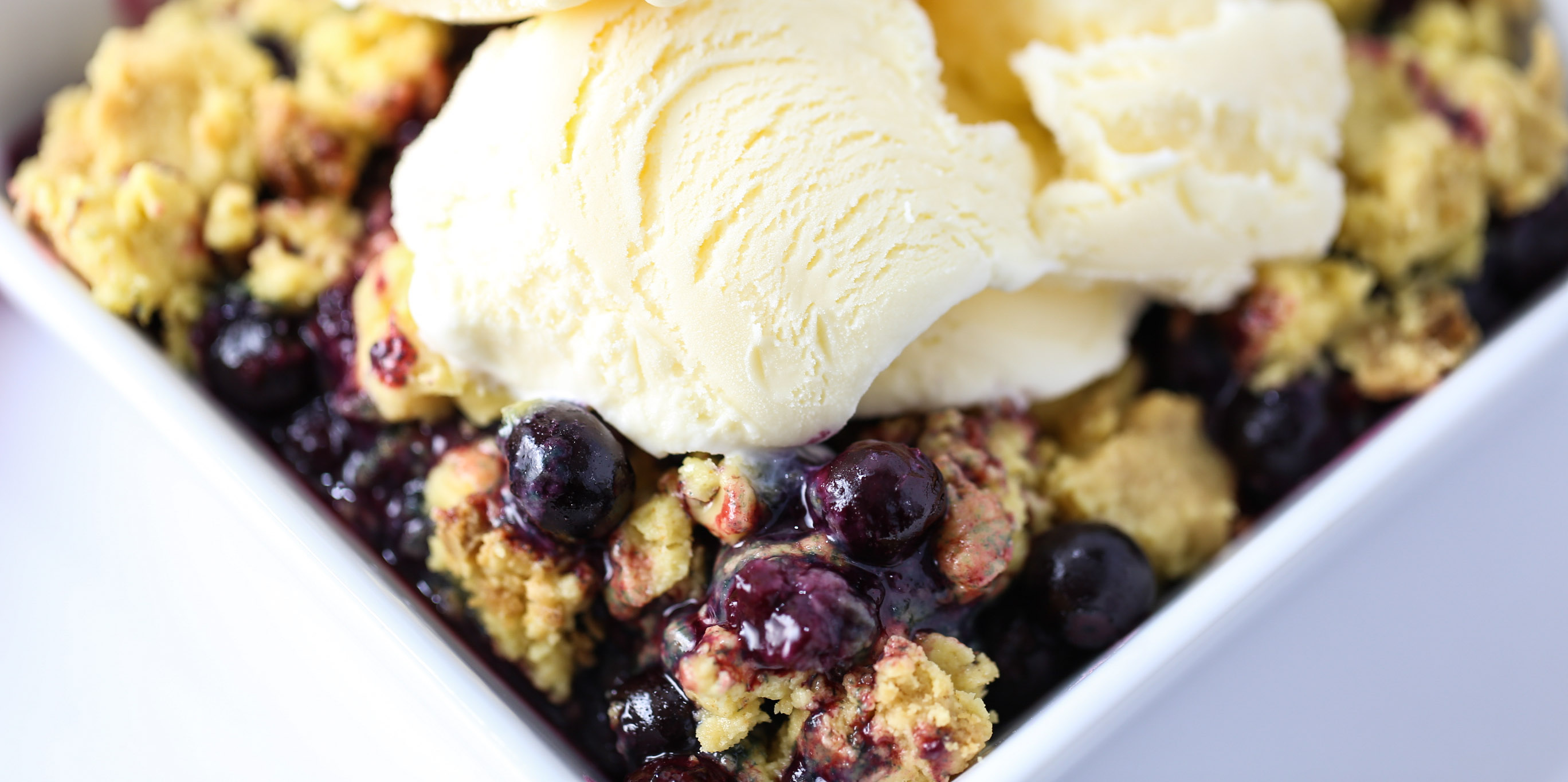 Brown Butter Blueberry Cobbler-3