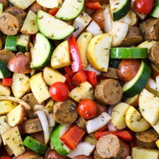 Veggie and Sausage Bake