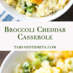 Broccoli Cheddar Casserole - Broccoli Cheddar Casserole with no "condensed cream of" canned soups, just cheesy, creamy goodness!