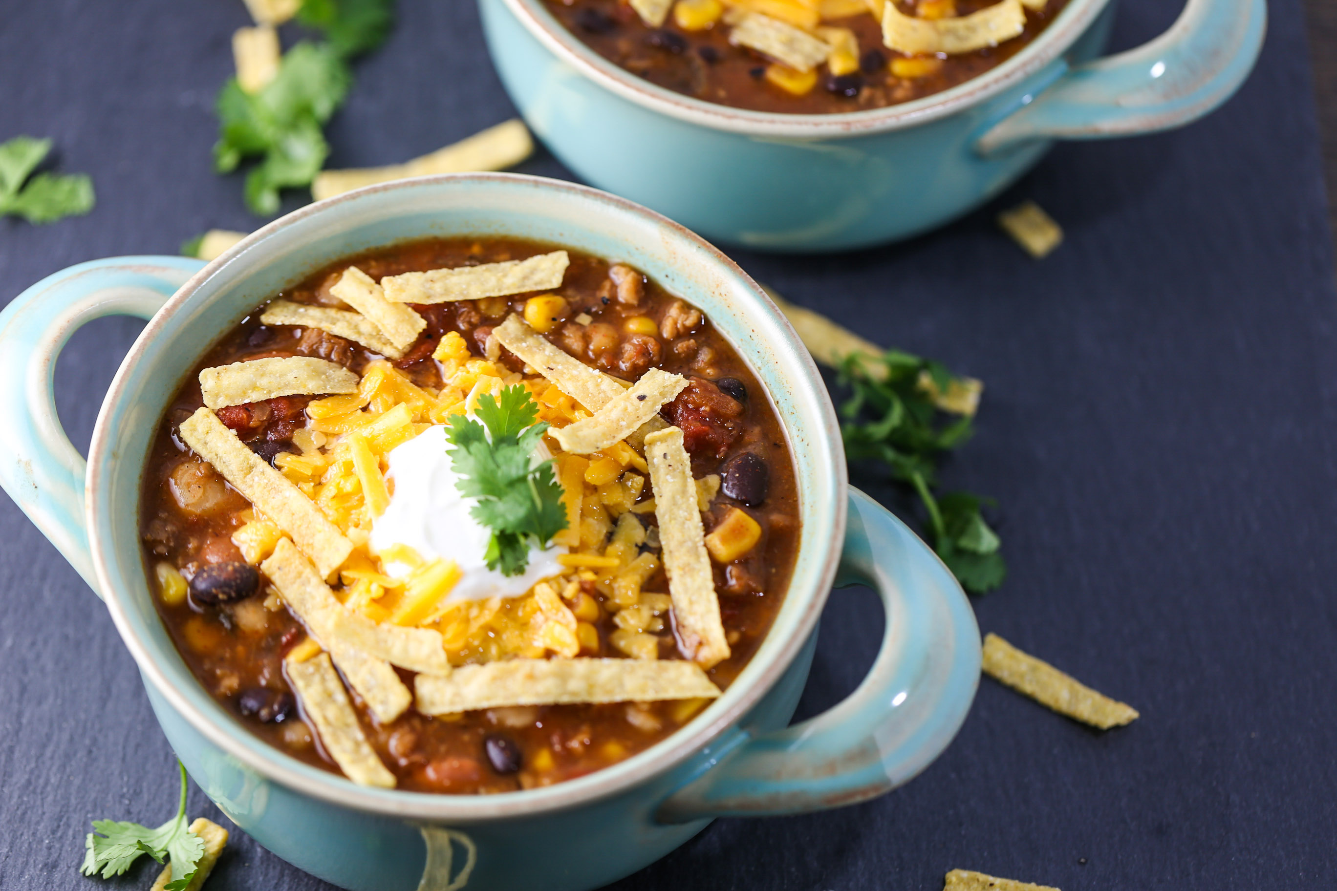 Slow Cooker Taco Soup