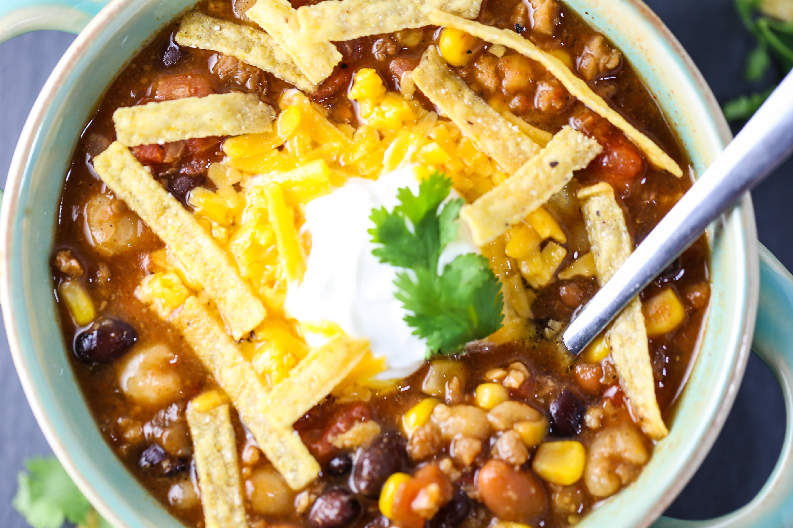 Slow Cooker Taco Soup