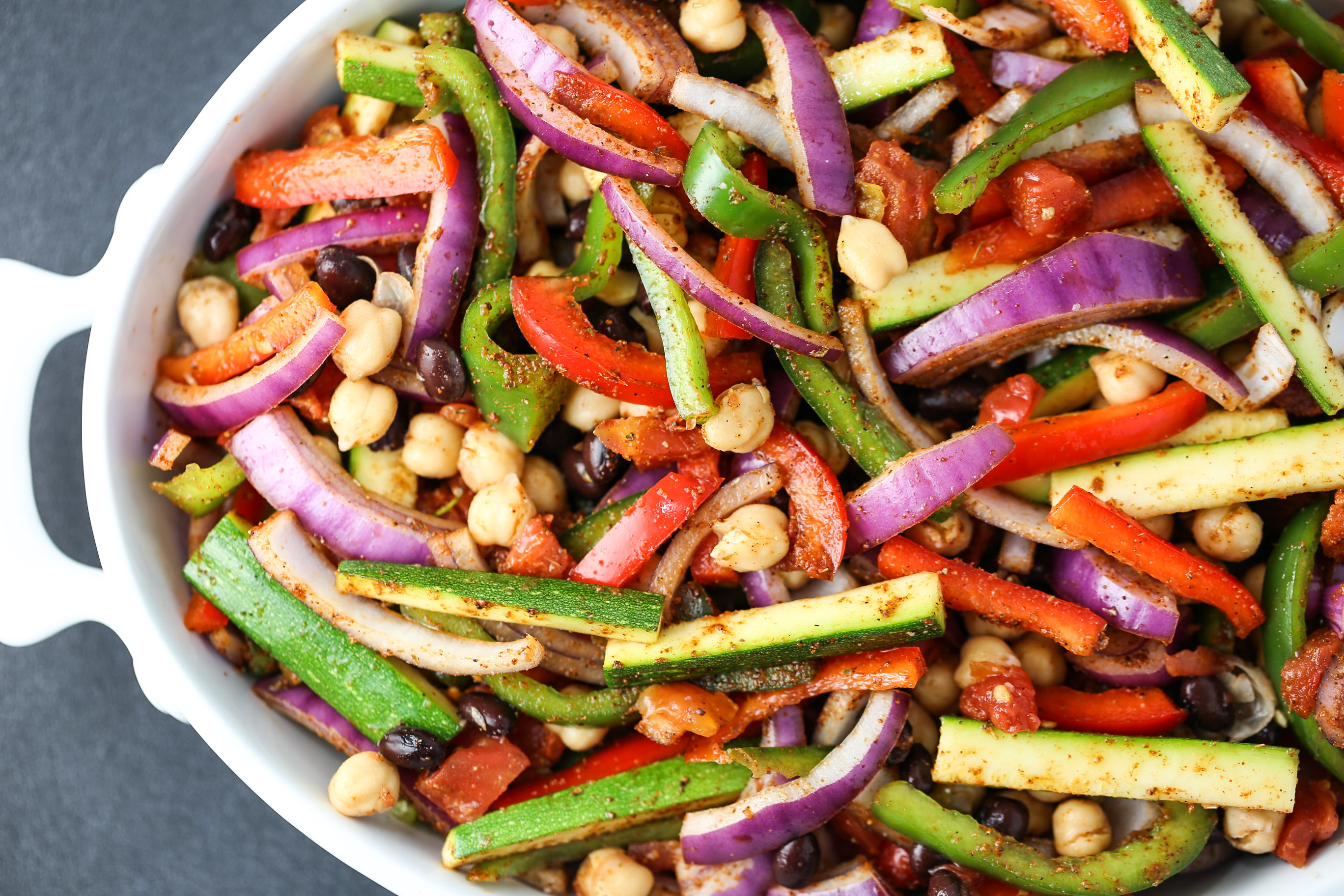 Baked Veggie Fajitas