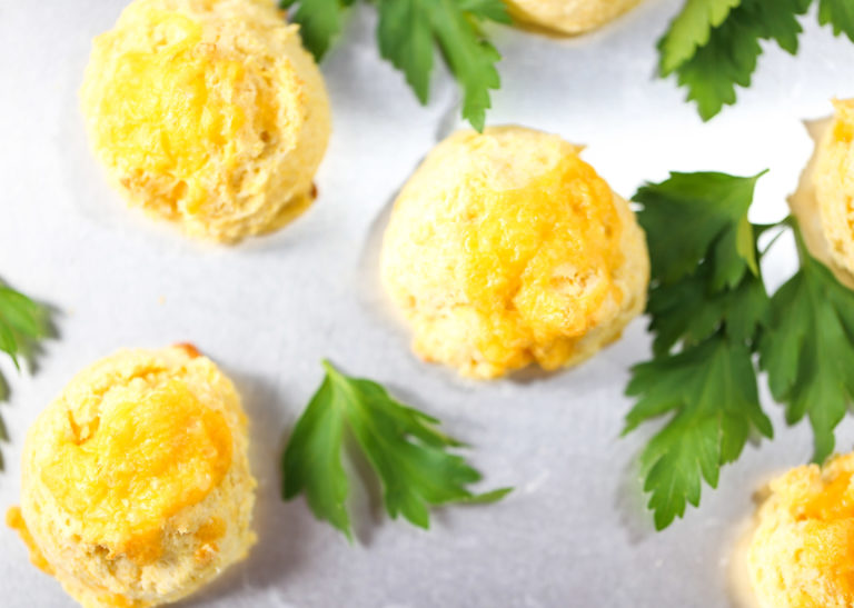Cheesy Cornmeal Biscuits