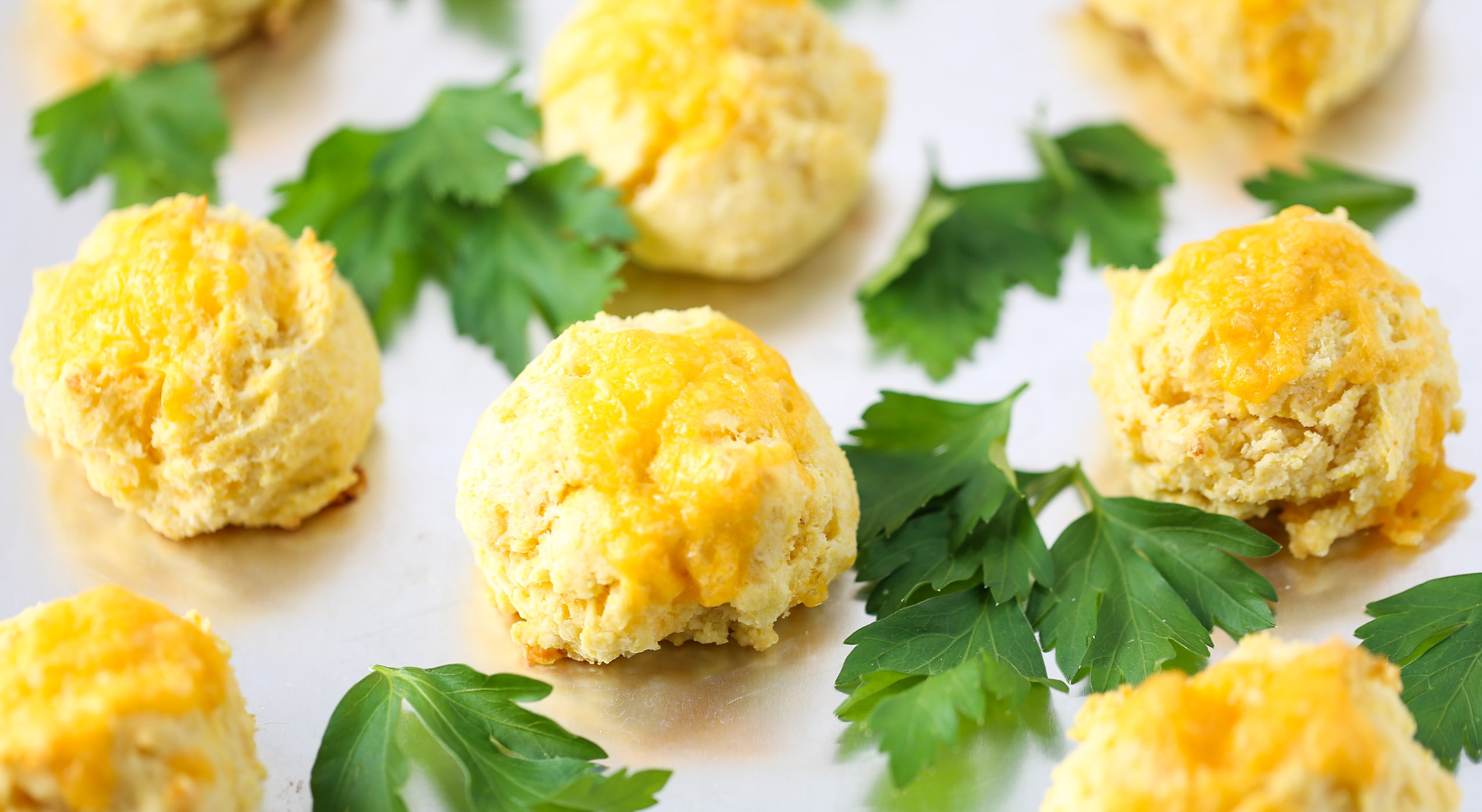 Cheesy Cornmeal Biscuits
