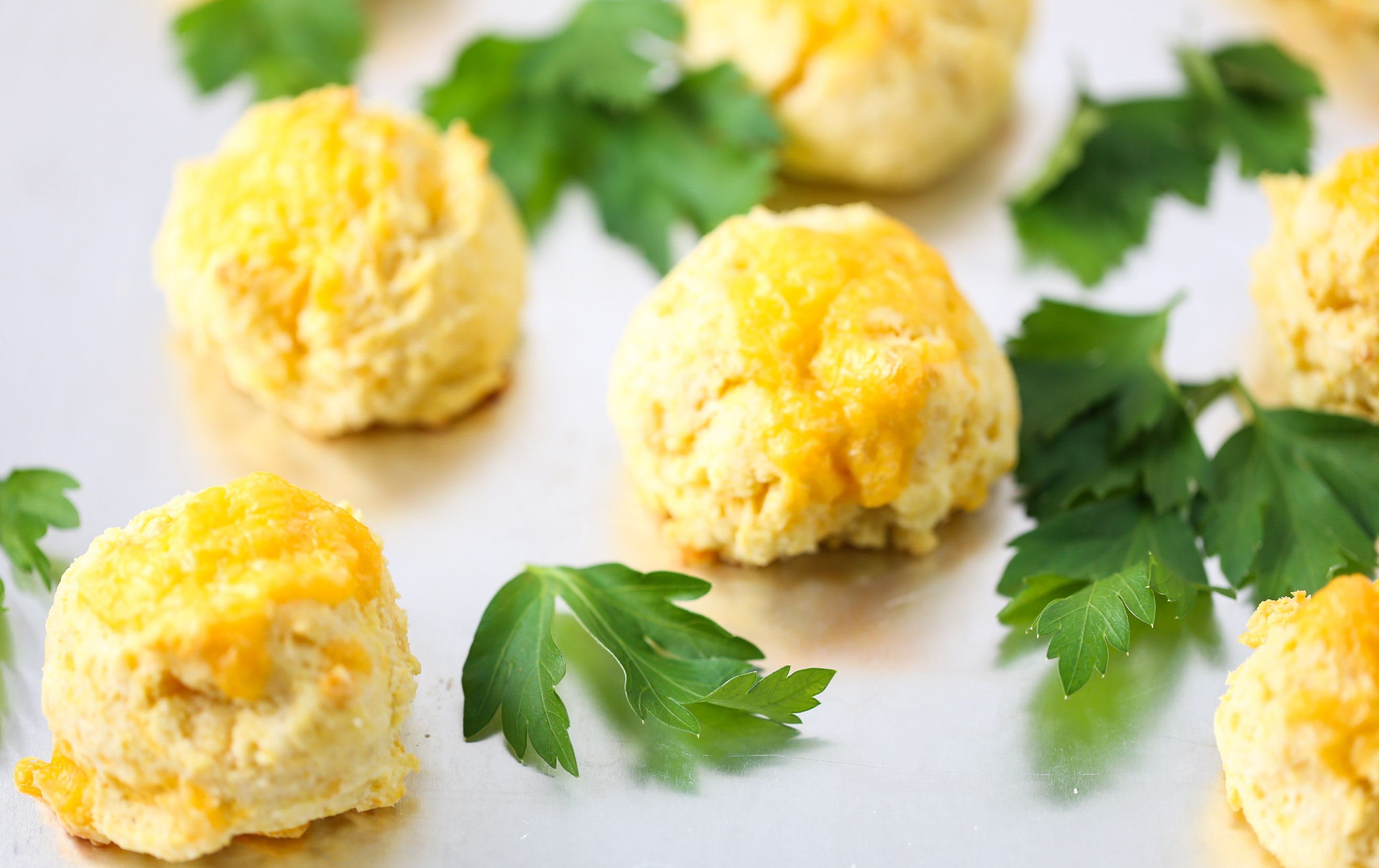 Cheesy Cornmeal Biscuits