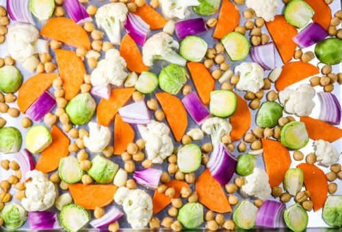 Winter Veggie Sheet Pan Dinner