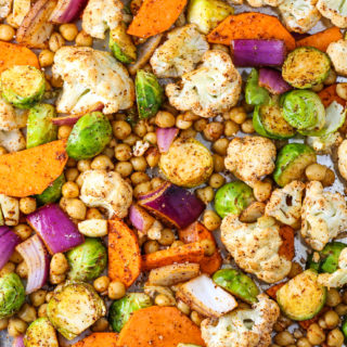 Winter Veggie Sheet Pan Dinner