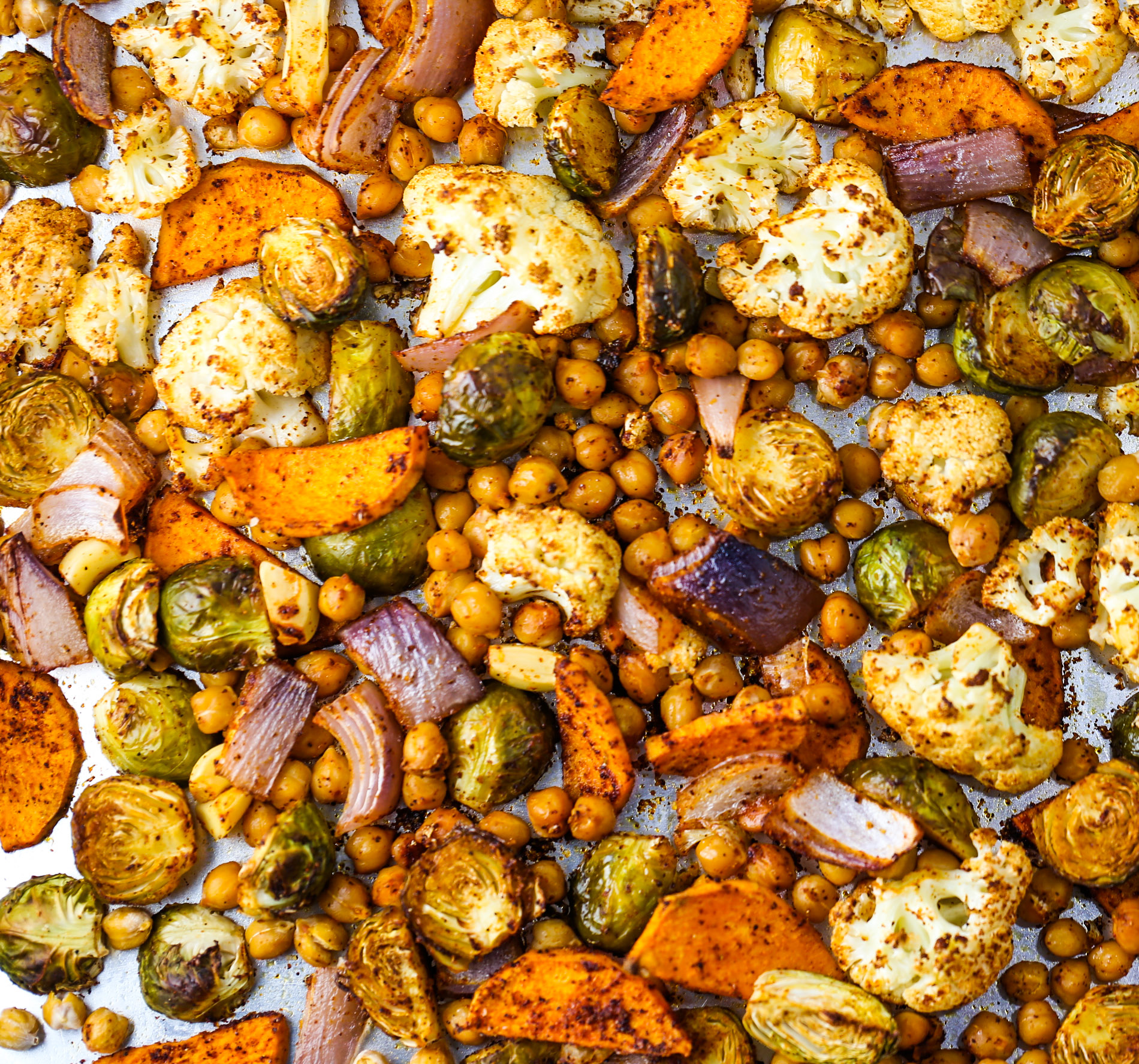 Winter Veggie Sheet Pan Dinner