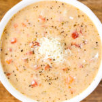 Tomato Basil Parmesan Soup