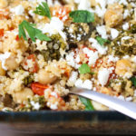 Baked Quinoa with Kale & Chickpeas
