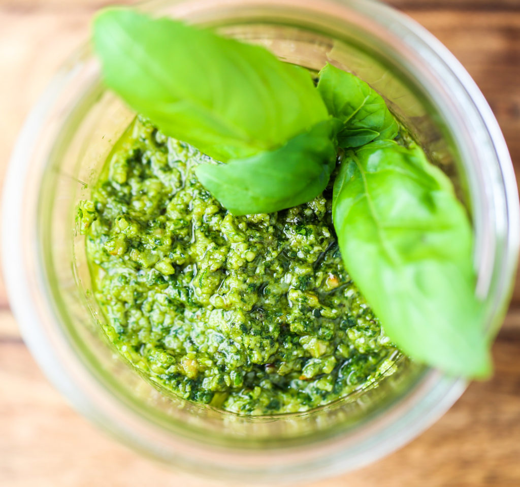 Classic Basil Pesto Tabs And Tidbits