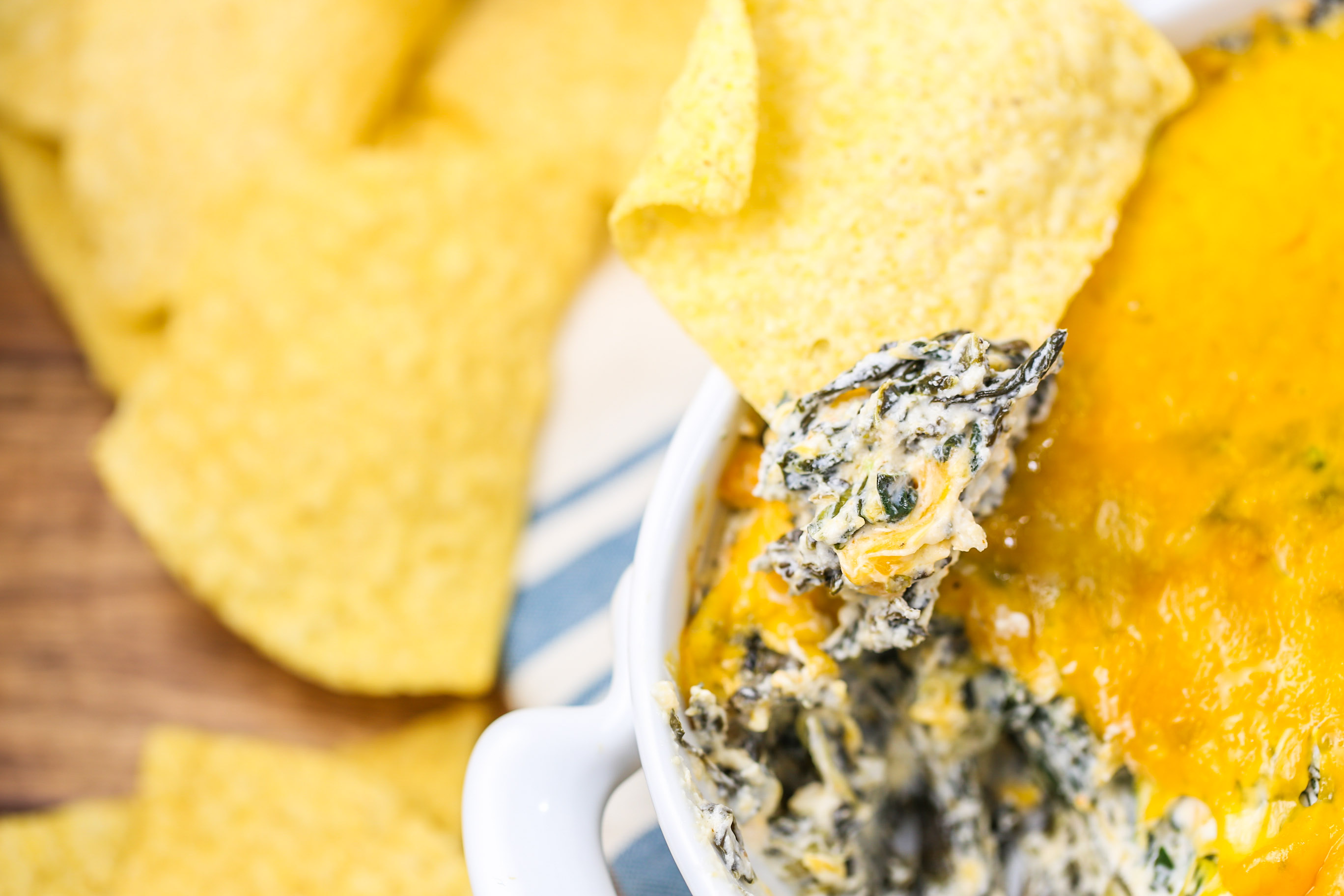 Baked Spinach Ranch Dip