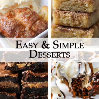 Easy & Simple Desserts