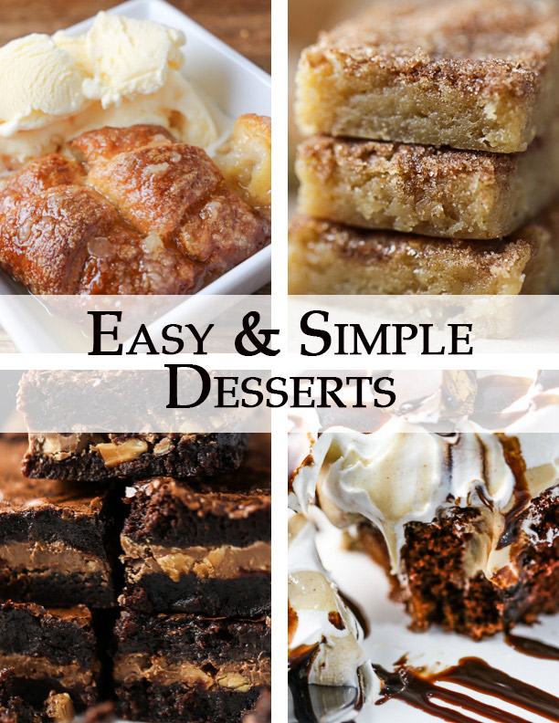 Easy & Simple Desserts