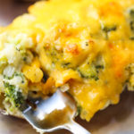 Broccoli & Cheese Twice Baked Potatoes