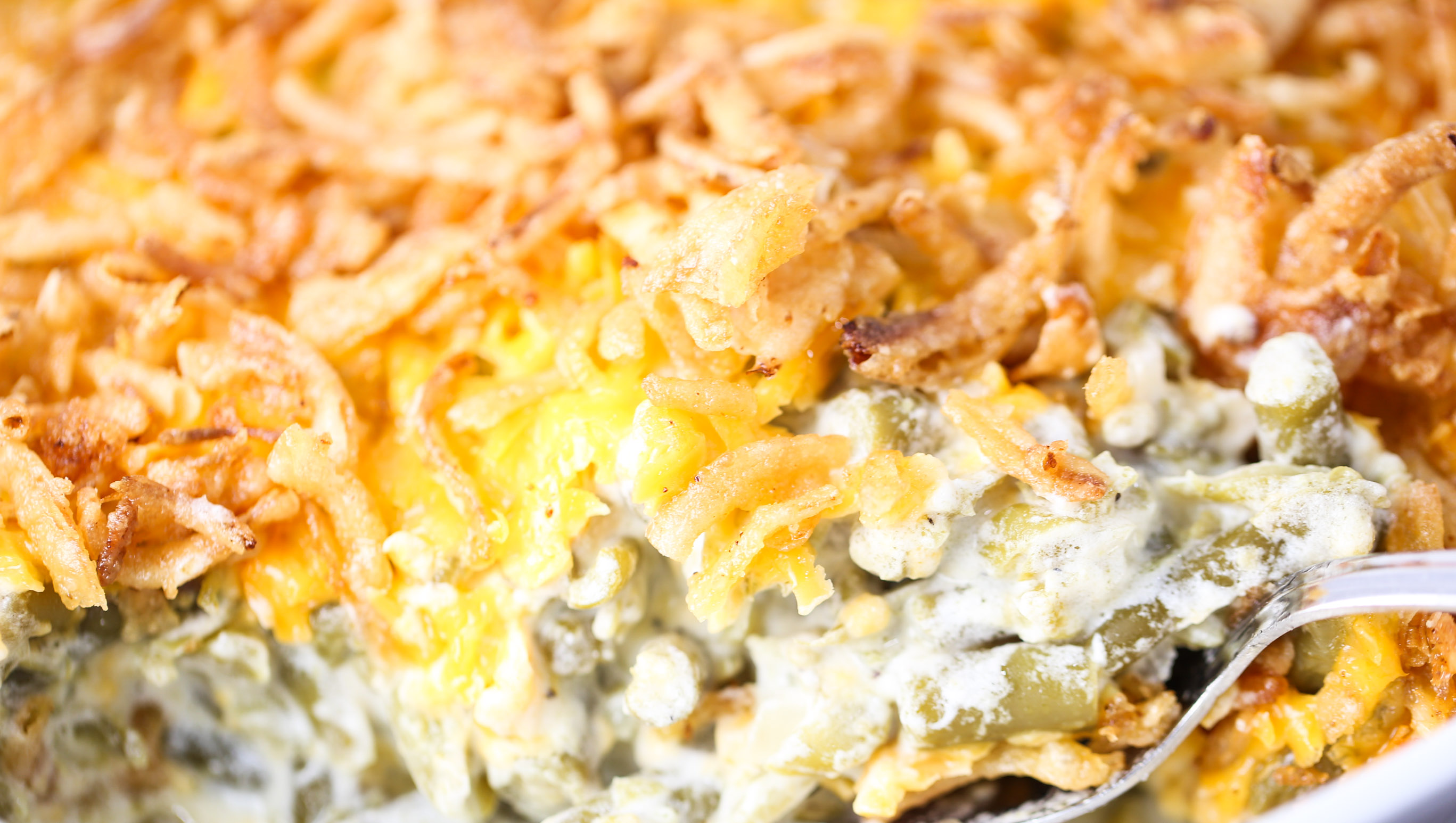 Cheesy Green Bean Casserole